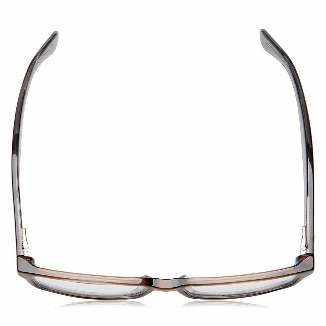 Lacoste L2685-210 Grey Brown Striped Rectangular Unisex Acetate Eyeglasses 886895302685