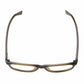 Lacoste L2743-210 Crystal Brown Square Unisex Plastic Eyeglasses 886895224130
