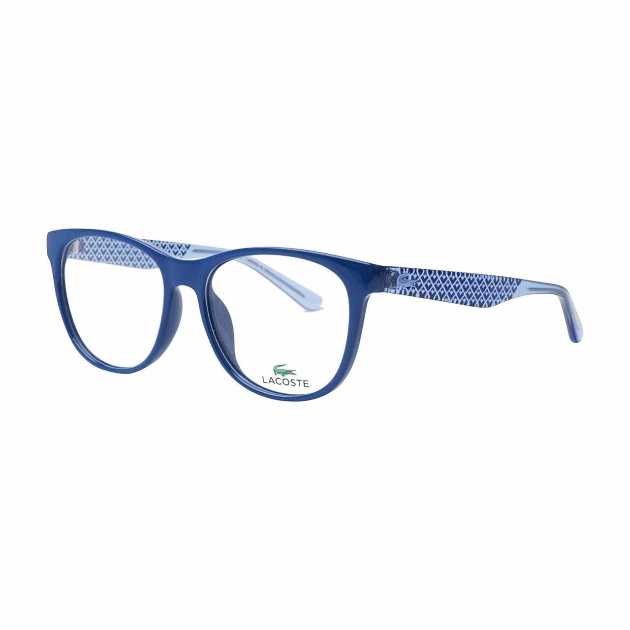 Lacoste L2773-424 Blue Round Women's Plastic Eyeglasses 886895276146