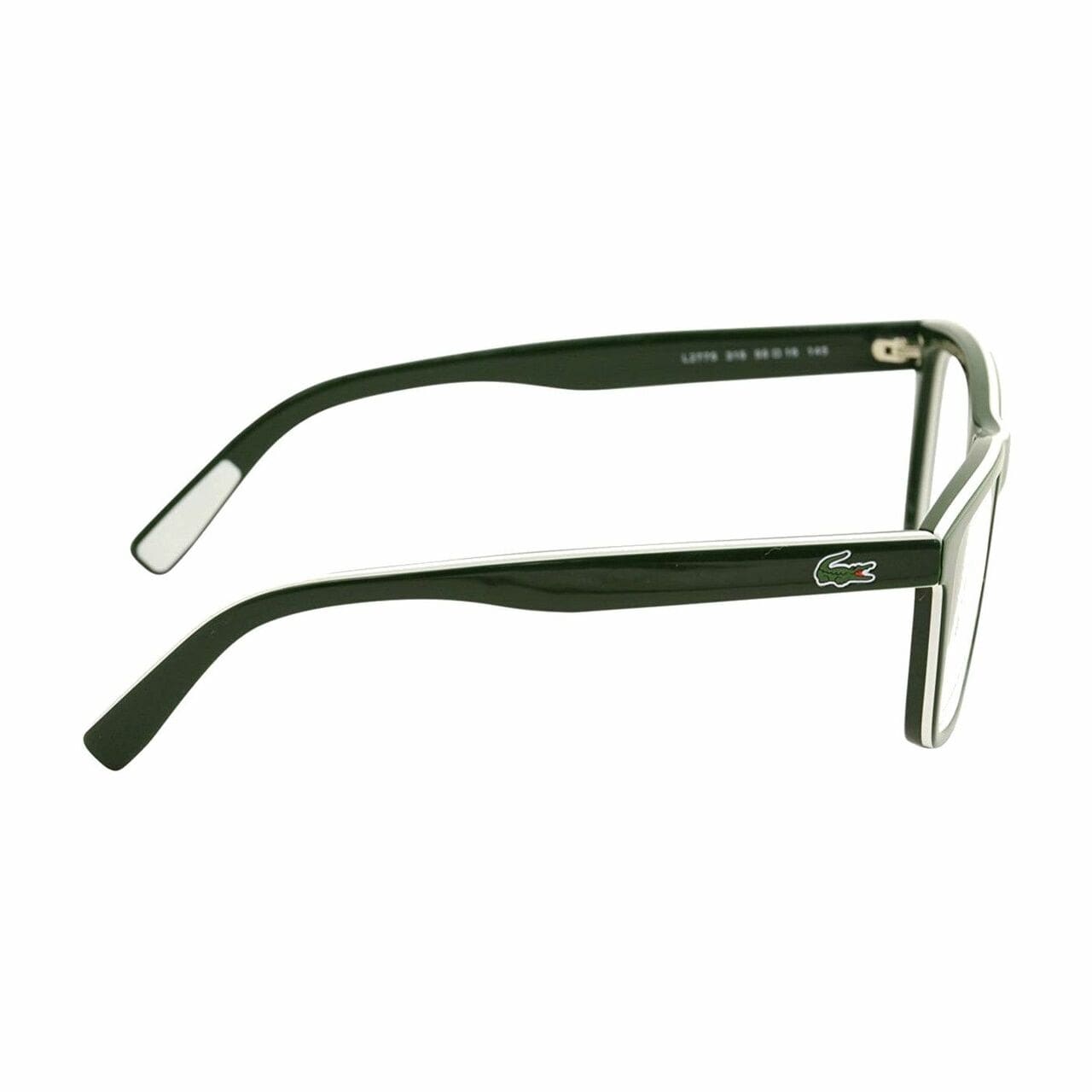 Lacoste L2775-315 Green Square Men's Acetate Eyeglasses 886895273183