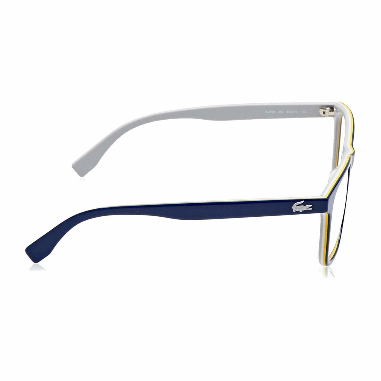 Lacoste L2786-467 Light Blue Rectangular Unisex Acetate Eyeglasses 886895298674