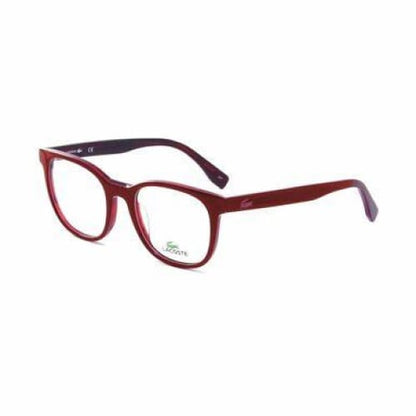 Lacoste L2809-615 Red Square Women’s Acetate Eyeglasses - 