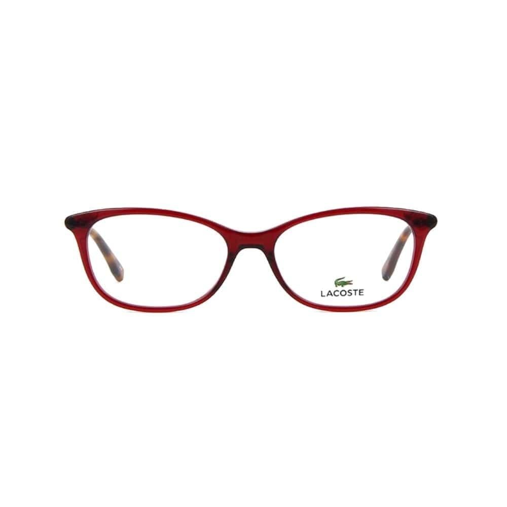 Lacoste L2830-604 Burgundy Square Women’s Acetate Eyeglasses