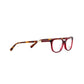 Lacoste L2830-604 Burgundy Square Women's Acetate Eyeglasses 886895375047
