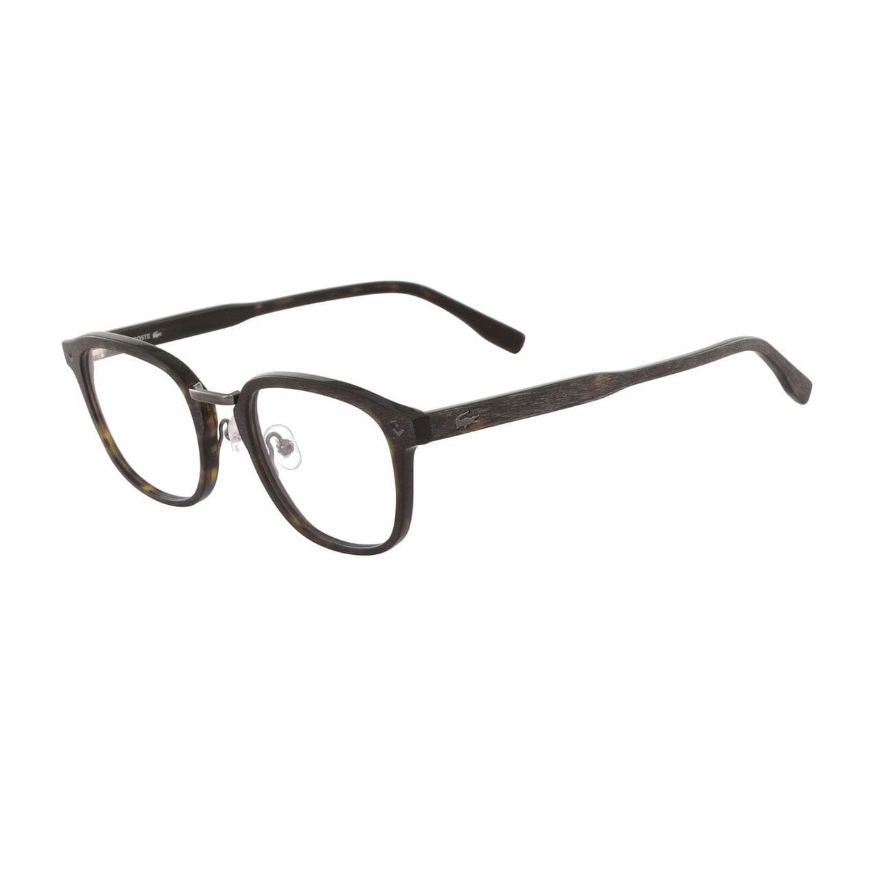 Lacoste L2831-214 Havana Rectangular Men's Acetate Eyeglasses 886895379601