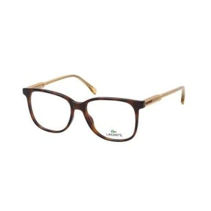 Lacoste L2839-214 Havana Square Women’s Acetate Eyeglasses -