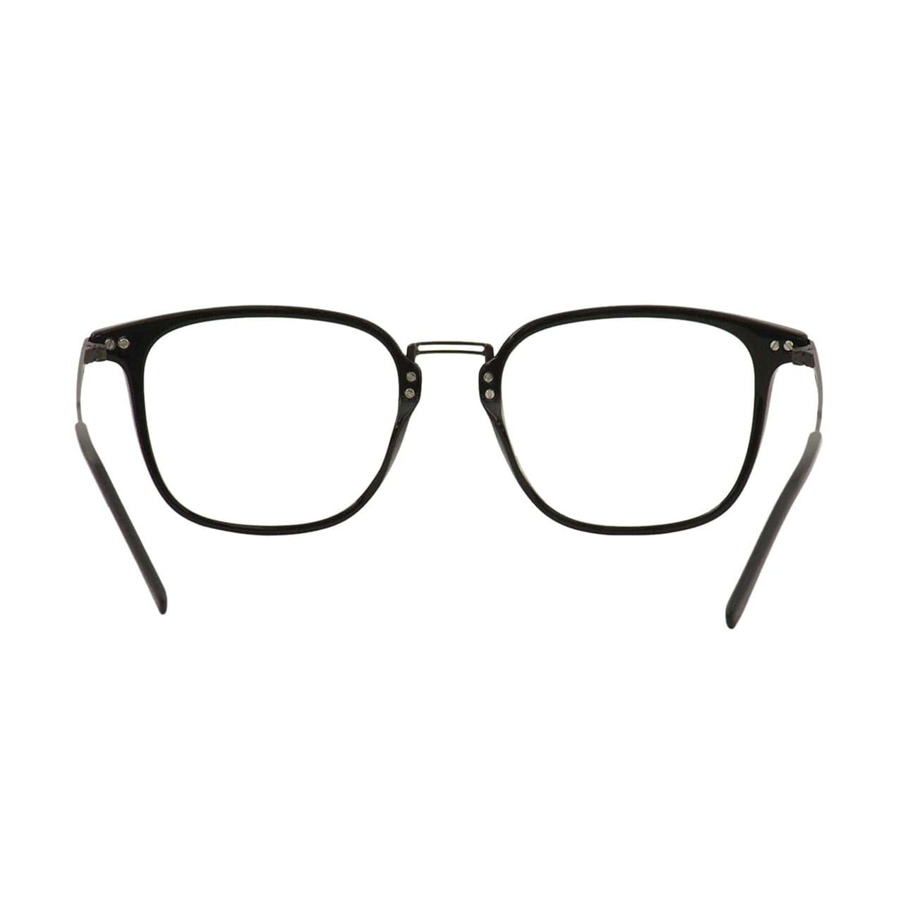 Lacoste L2853-001 Black Square Men's Metal Eyeglasses 886895429504