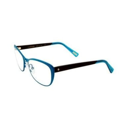 Lanvin VLN 058 Blue-0MCT Cat-Eye Women’s Acetate Eyeglasses 
