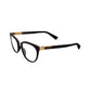 Lanvin VLN 079-700 Black Square Unisex Acetate Eyeglasses