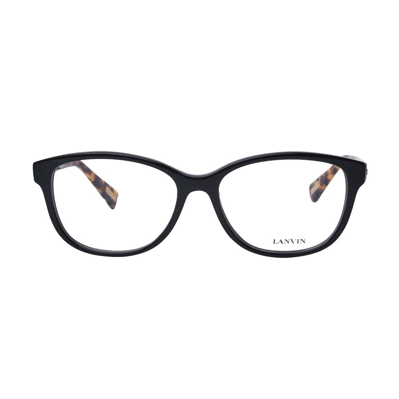 Lanvin VLN 662M-700X Shiny Black Square Unisex Acetate Eyeglasses 883663785848