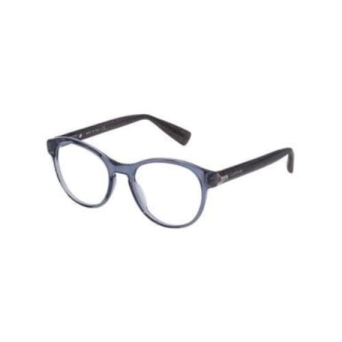 Lanvin VLN 708S-04AL Grey Round Unisex Acetate Eyeglasses - 