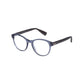 Lanvin VLN 708S-04AL Grey Round Unisex Acetate Eyeglasses 883663908070