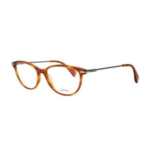 Lanvin VLN 744S-06ZG Light Havana Square Women’s Eyeglasses 