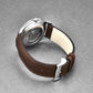 Louis Erard Men’s ’Heritage’ Black Dial Brown Leather Strap Automatic Watch 69287AA02.BVA01 - On sale