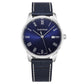 Louis Erard Men’s ’Heritage’ Blue Dial Leather Strap Swiss Quartz Watch 17921AA25.BEP102 - On sale