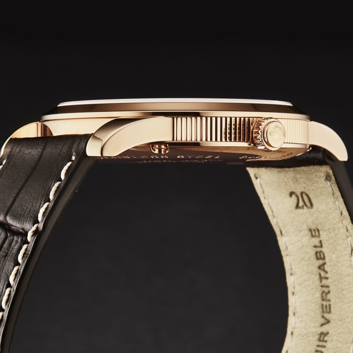 Louis Erard Men’s ’Heritage’ Silver Dial Brown Leather Strap Swiss Quartz Watch 15920AA31.BEP101 - On sale