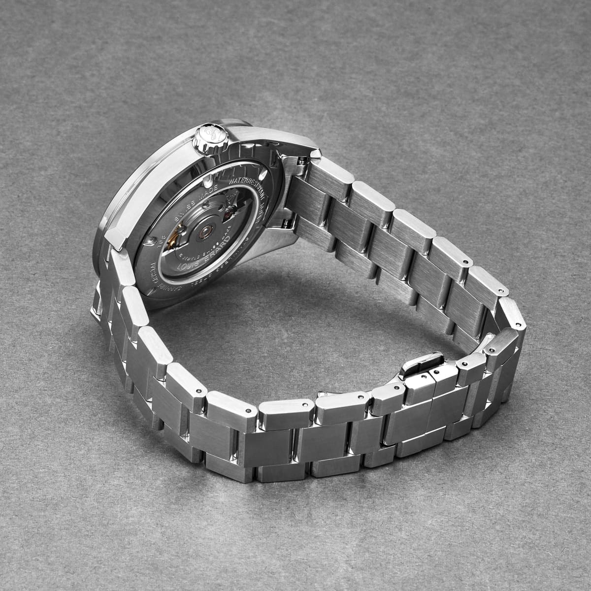 Louis Erard Men’s ’Sportive’ Blue Dial Silver Stainless Steel Bracelet Automatic Watch 69108AA05.BMA48 - On sale