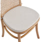 Manhattan Comfort Paragon Dining Chair 1.0 with Cream 