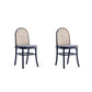 Manhattan Comfort Paragon Dining Chair 1.0 with Grey 