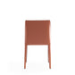 Manhattan Comfort Paris Clay Saddle Leather Dining Chair 