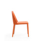 Manhattan Comfort Paris Coral Saddle Leather Dining Chair 