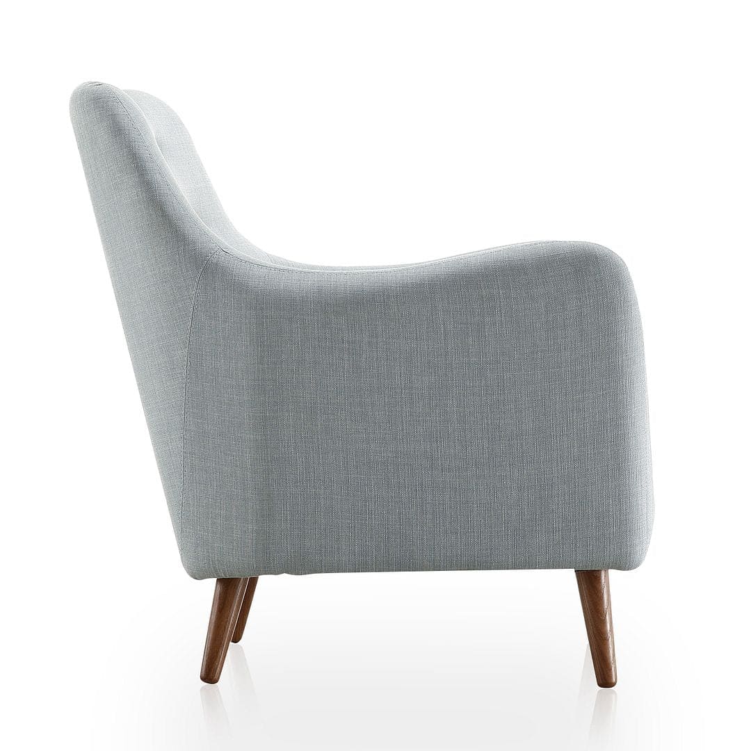 Manhattan Comfort Poet Accent Chair with Tufted Buttons in 