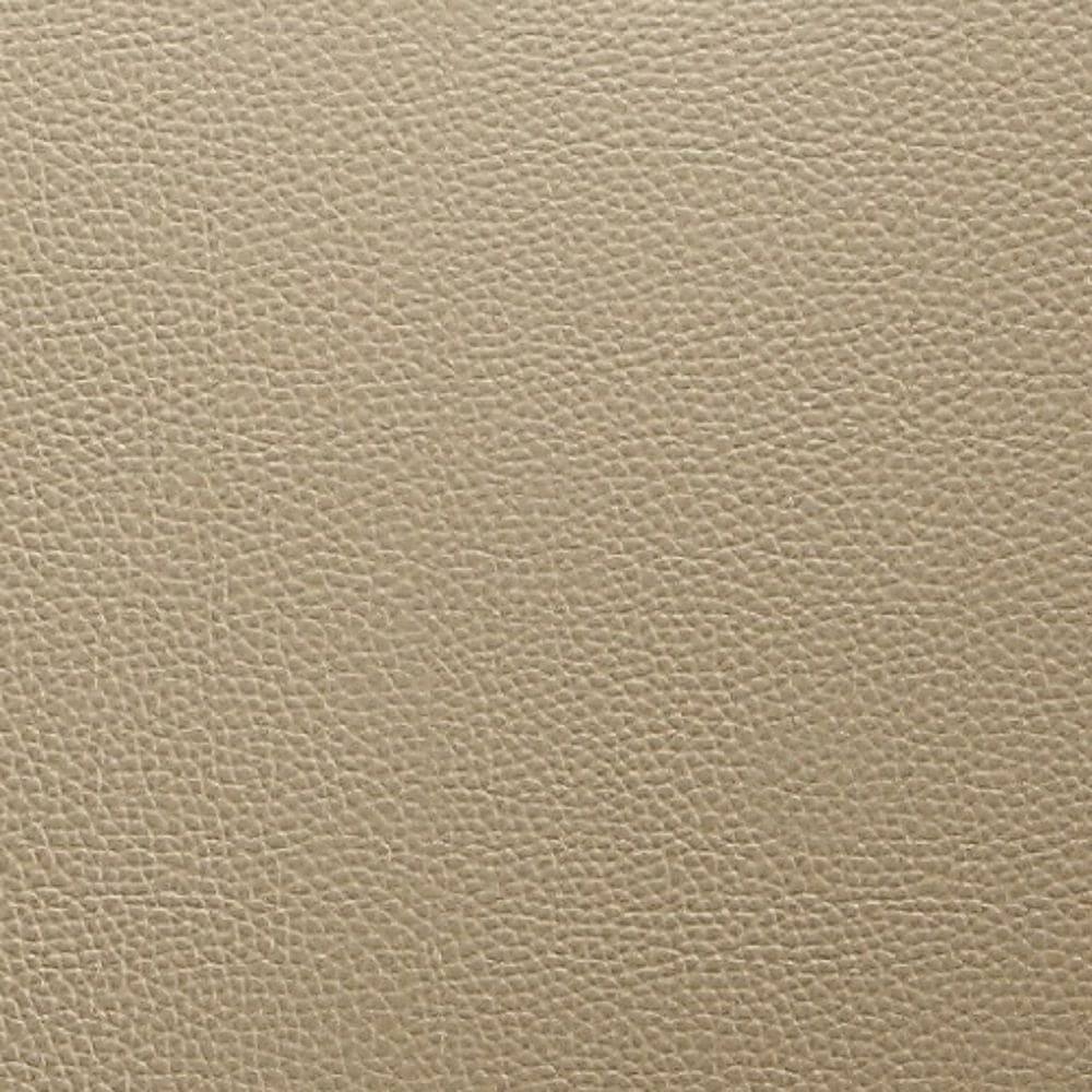Manhattan Comfort Regent Cream and Walnut Faux Leather 