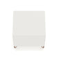 Manhattan Comfort Rockefeller 1.0 Mid-Century Modern Nightstand with 1-Drawer in White 101GMC1 810025592875