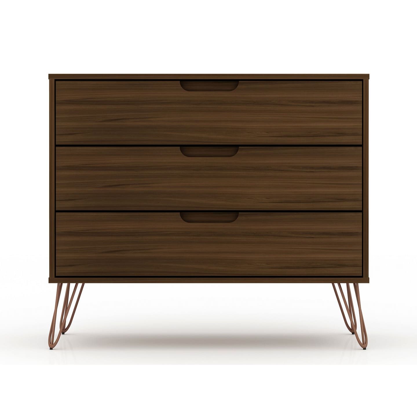 Manhattan Comfort Rockefeller Mid-Century- Modern Dresser 