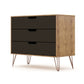 Manhattan Comfort Rockefeller Mid-Century- Modern Dresser 