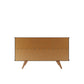 Manhattan Comfort Tudor 53.15 Sideboard with 4 Shelves in 