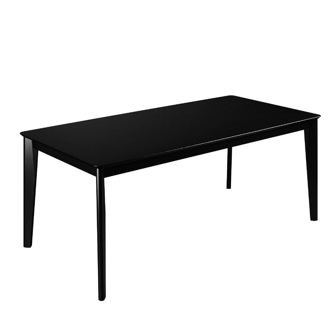Manhattan Comfort Tudor 70.86 Dining Table in Black - 