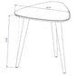 Manhattan Comfort Utopia 19.88 High Triangle End Table With 
