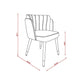 Manhattan Comfort Zephyr Velvet Dining Chair in Hunter Green