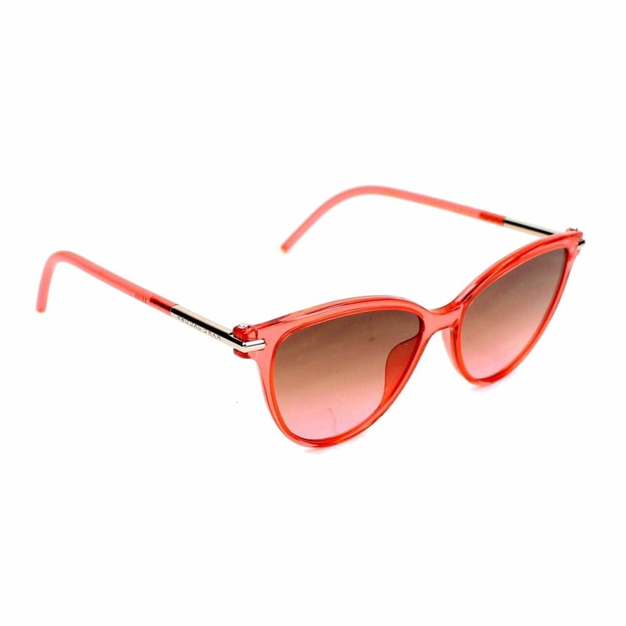 Marc Jacobs Marc 47/S-TOTFX Orange Coral Cat Eye Brown Gradient Lens Women's Sunglasses 827886149780