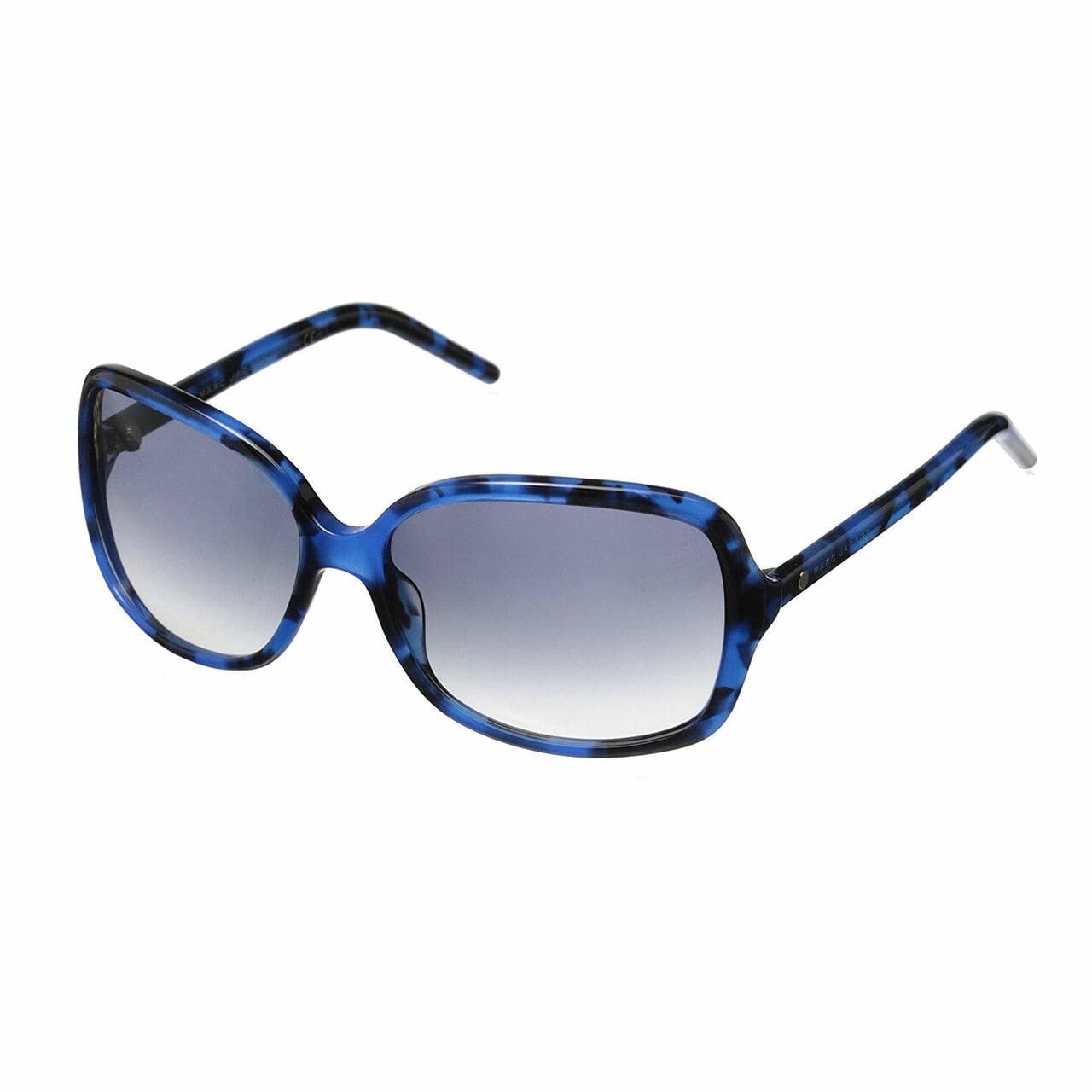 Marc Jacobs Marc 68/S-U1T/U3 Blue Havana Oversize Grey Gradient Lens Sunglasses 827886113934