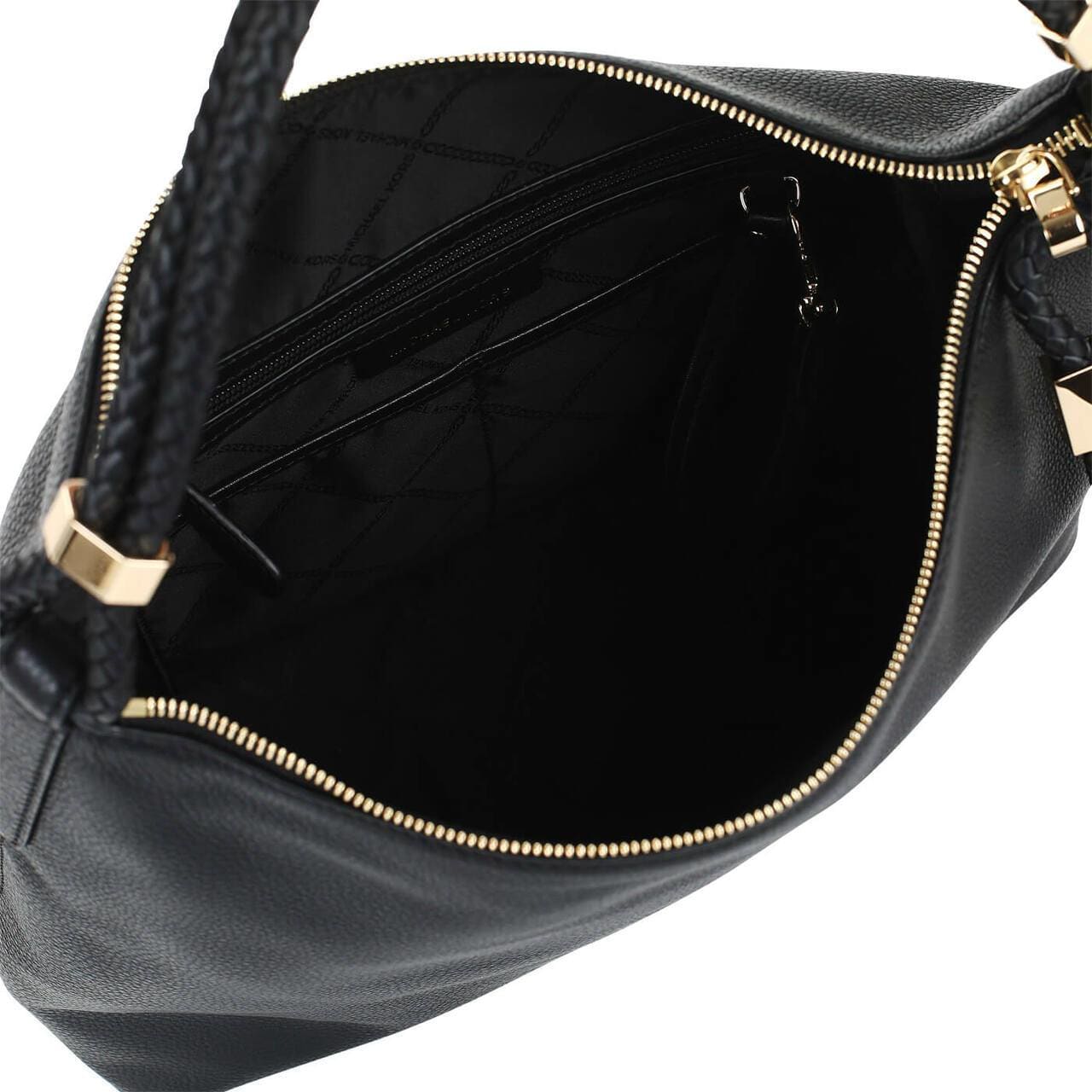 Michael Kors Lexington Women Black Leather Shoulder Bag MK 30T9GNDL3L-001 192877793557