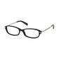 Michael Kors MK 4002-3005 Sardinia Black Rectangular Women's Metal Eyeglasses 792436982783