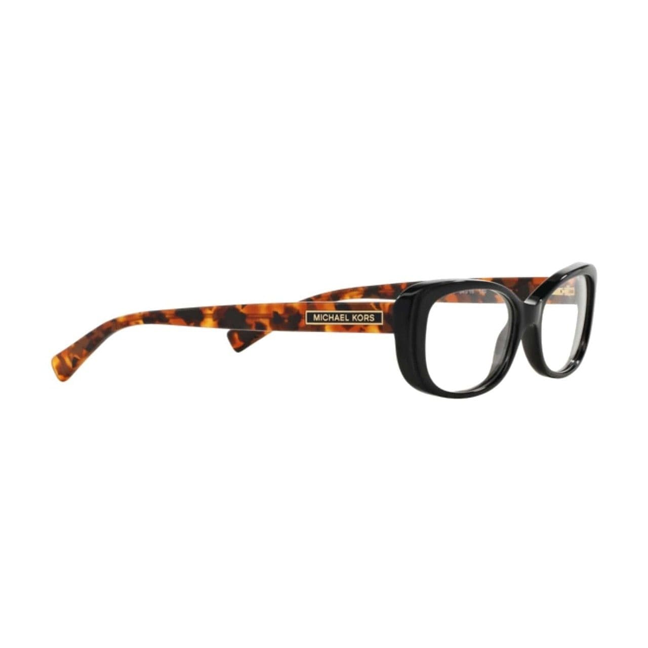 Michael Kors MK 4023-3065 Provincetown Black Brown Tortoise Rectangular Women's Eyeglasses 725125941419