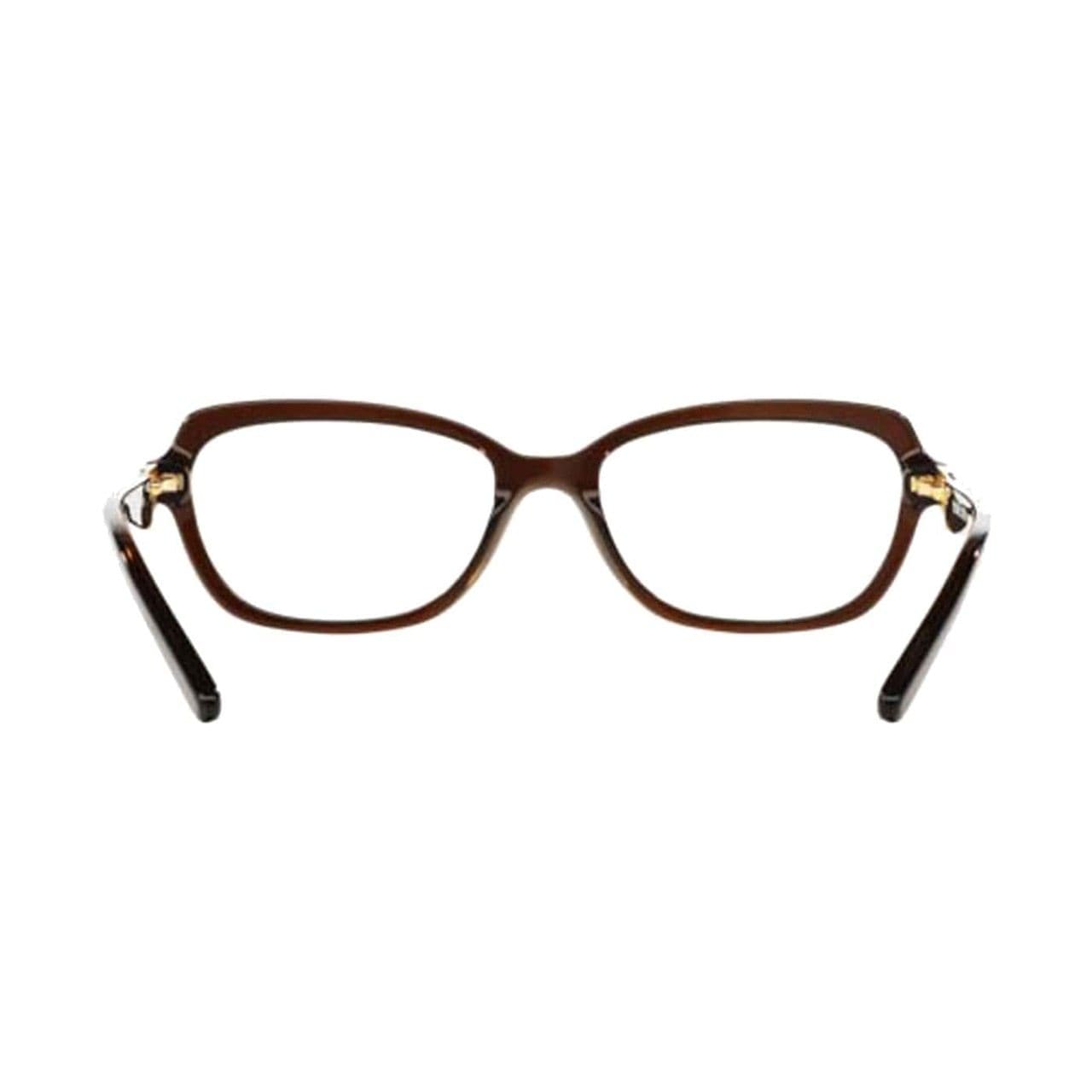 Michael Kors MK 4025-3085 Sadie IV Dark Brown Transparent Rectangular Women's Eyeglasses 725125950213