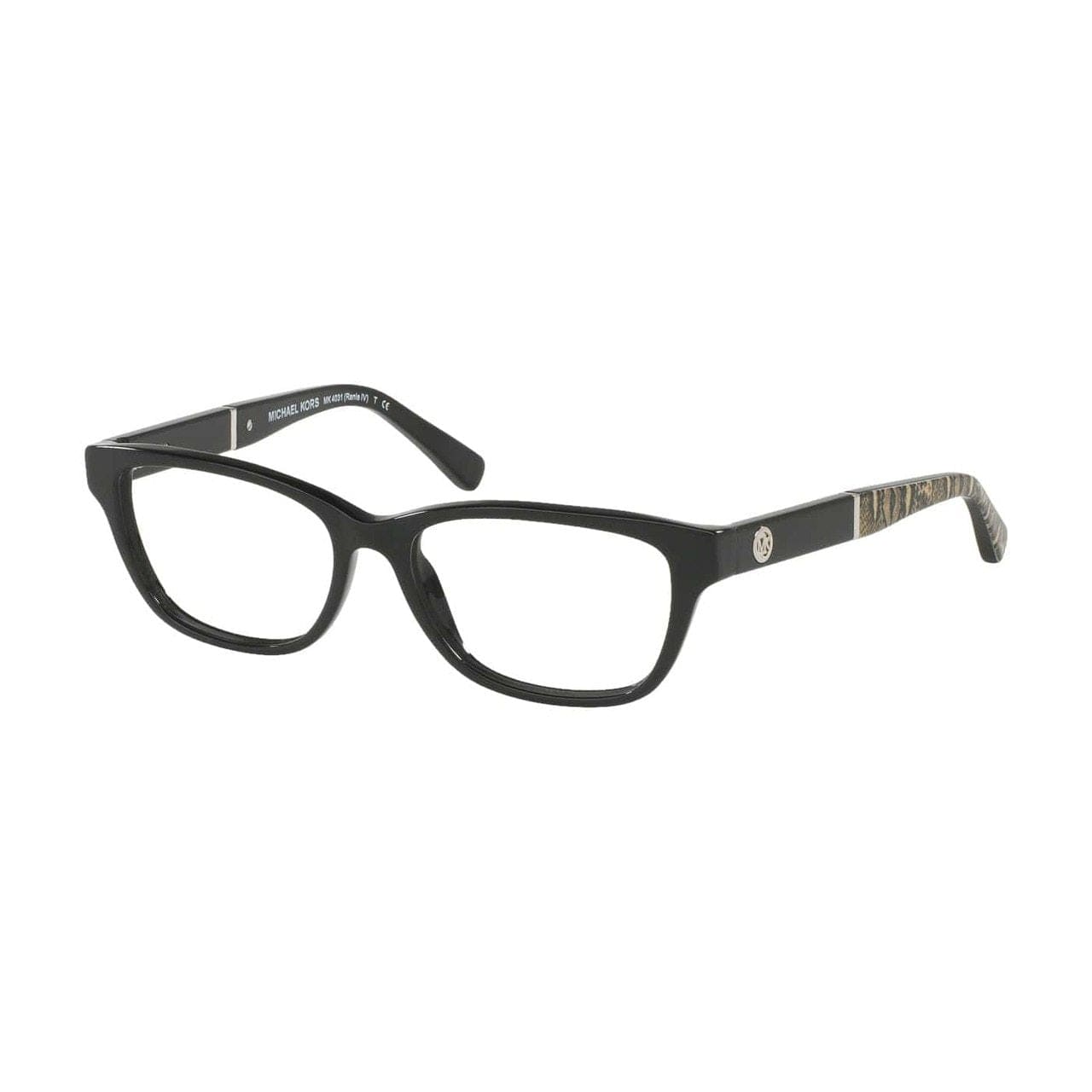Michael Kors MK 4031-3168 Rania IV Black Rectangular Women's Eyeglasses 725125961417