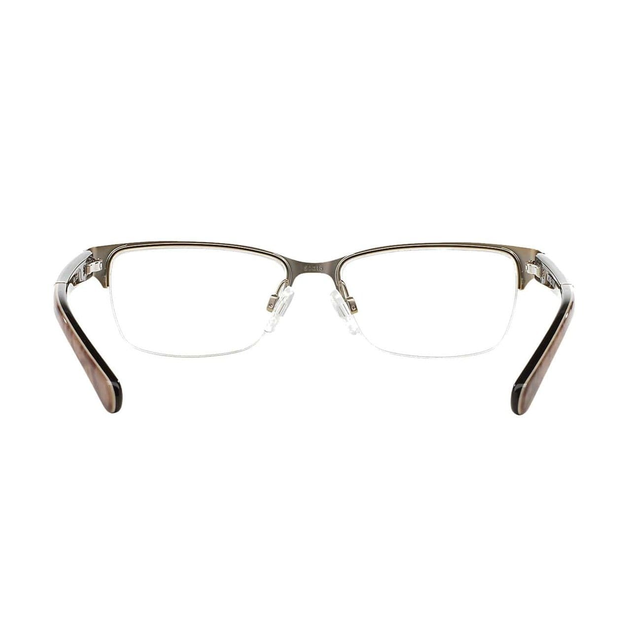 Michael Kors MK 7002-1006 Maracaibo Satin Gold Rectangular Metal Eyeglasses 725125943925