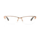 Michael Kors MK 7002-1007 Maracaibo Satin Rose Gold Rectangular Metal Eyeglasses 725125943932
