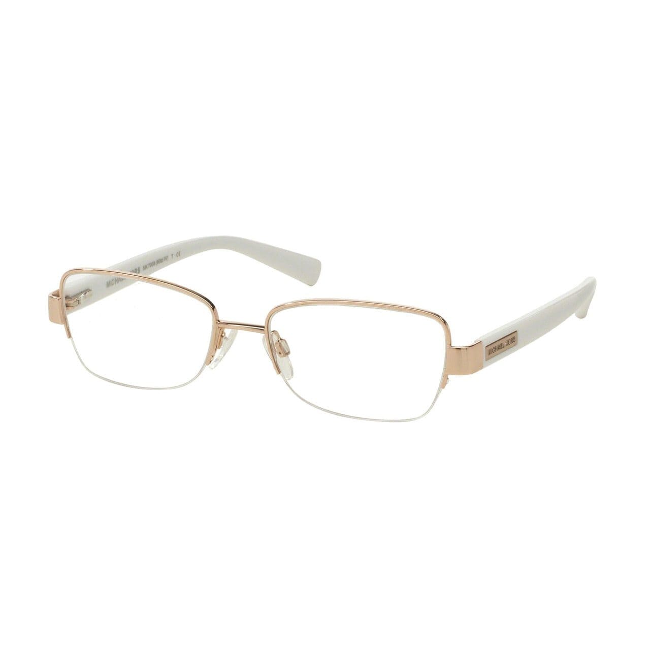Michael Kors MK 7008-1080 Mitzi IV Rose Gold Rectangular Women's Metal Eyeglasses 725125953337