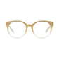 Michael Kors MK 8010-3038 Galicia Oak Crystal Round Women's Acetate Eyeglasses 792436975563