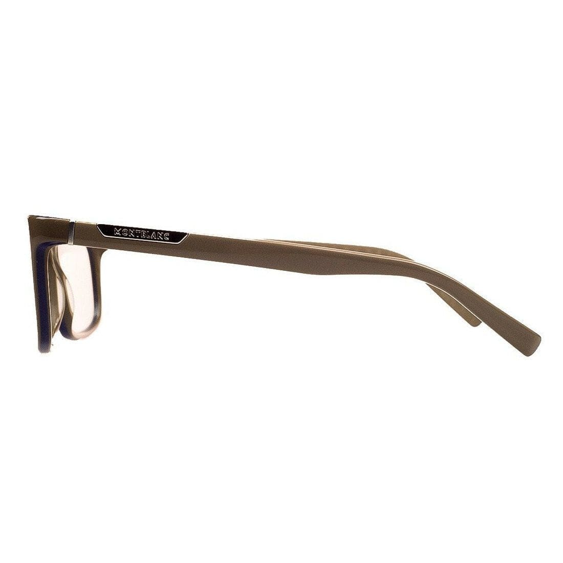Montblanc MB0429-059 Khaki Dove Gray Full Rim Men's Rectangular Eyeglasses Frames 664689574544