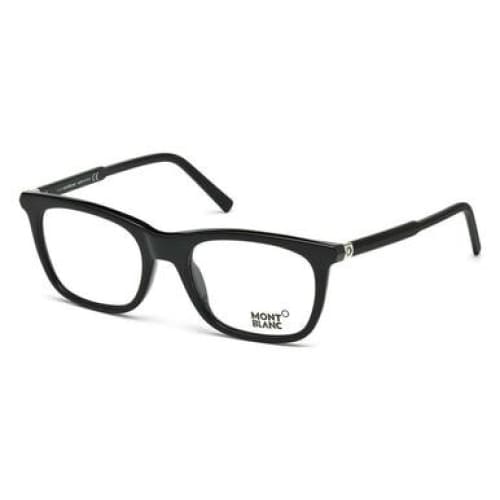 Montblanc MB0610-005 Black Men’s Square Eyeglasses Frames - 