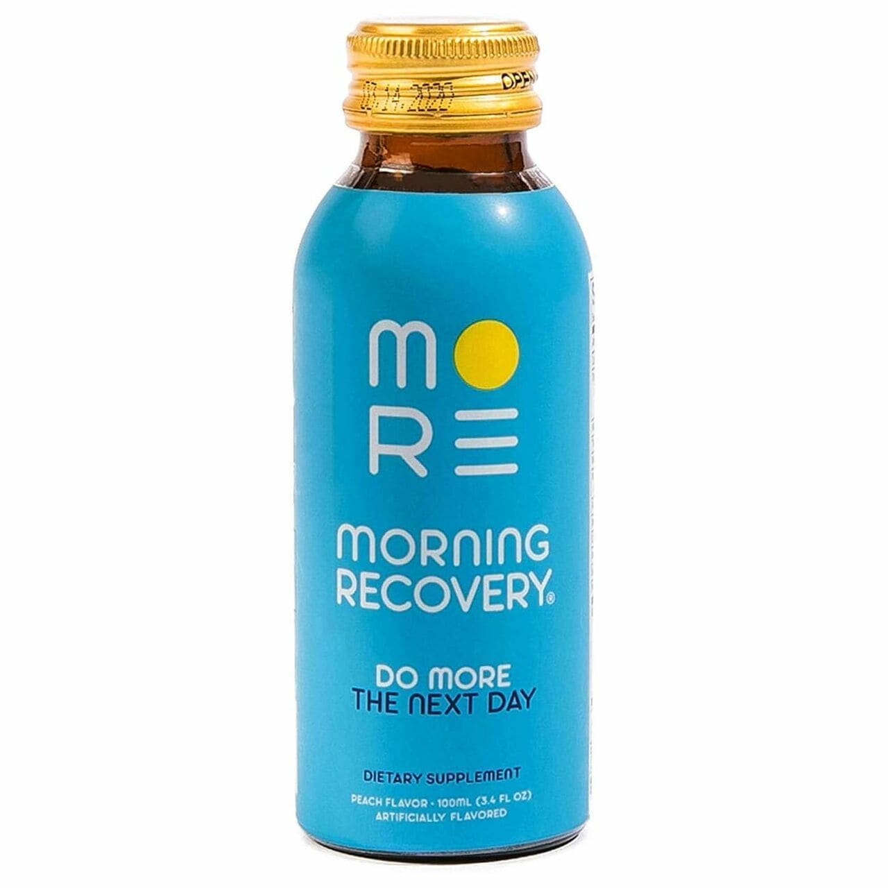 Morning Recovery Drink V2 Hangover Liver Protection Detox and Electrolyte Supplement Peach Lemon 12 Pack 864515000418
