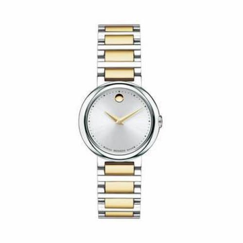 Movado 0606703 Concerto Two-Tone Stainless Steel Ladies 