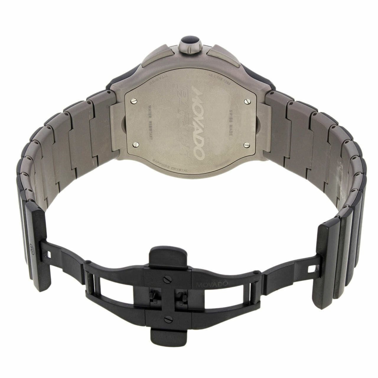 Movado Parlee Chronograph Carbon Fiber Dial Titanium Peek Quartz Watch 0606929 885997146692